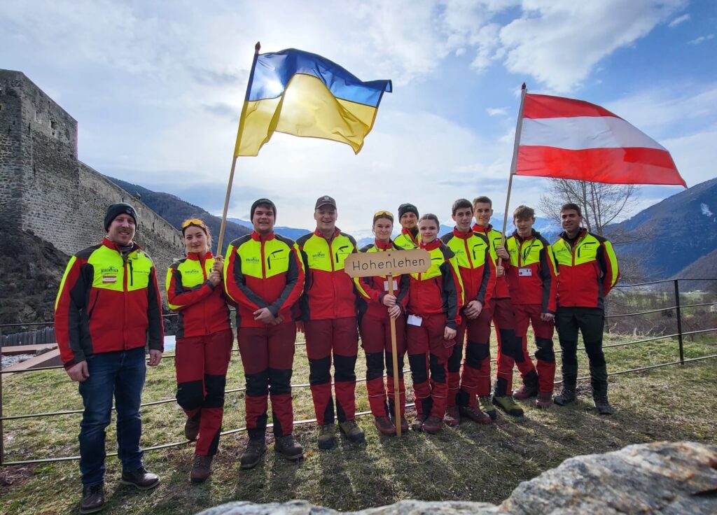 2. Platz für LFS Hohenlehen bei Waldolympiade