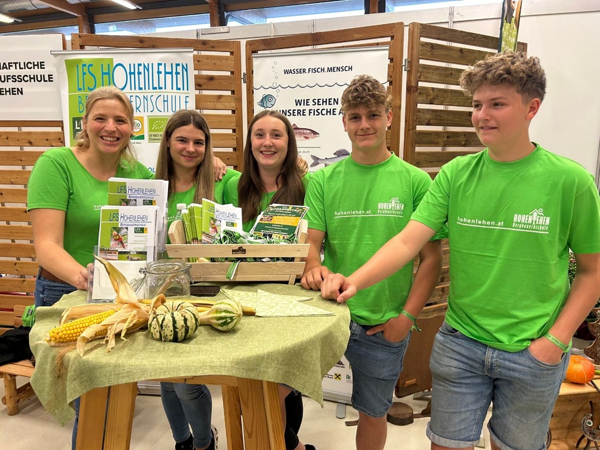 LFS Hohenlehen auf der Messe Schule & Beruf in Wieselburg