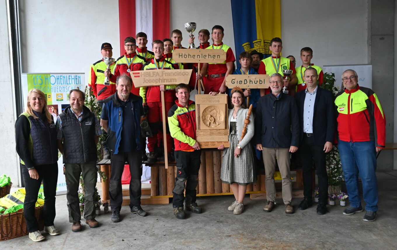 36. Waldarbeitswettbewerb der Landwirtschaftsschulen NÖ