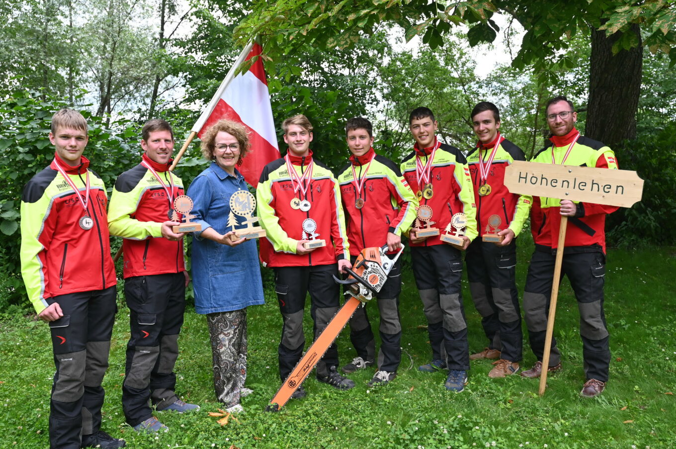 Hohenlehen Wald-Europameister-Team-26 Copyright Mück