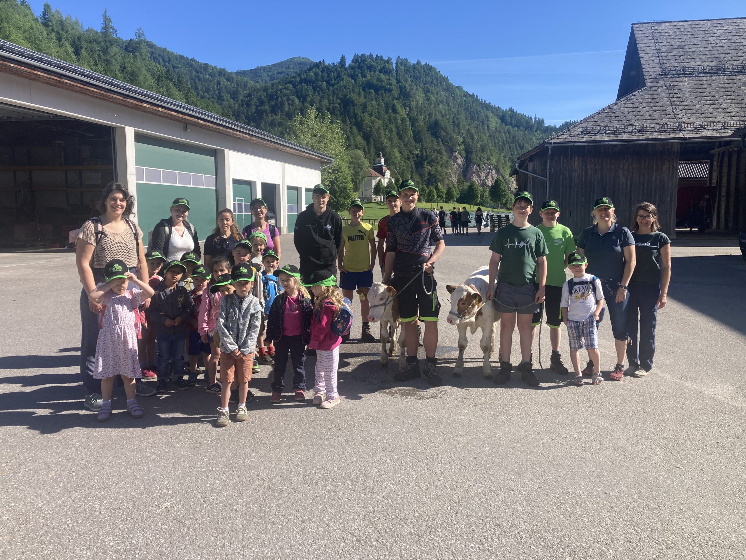 Kindergarten Pocksteinerstraße Waidhofen/Y. zu Besuch an der LFS Hohenlehen